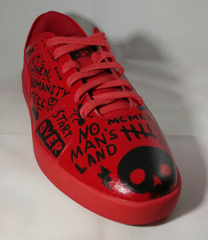 Triesti shoes: Red Graffiti