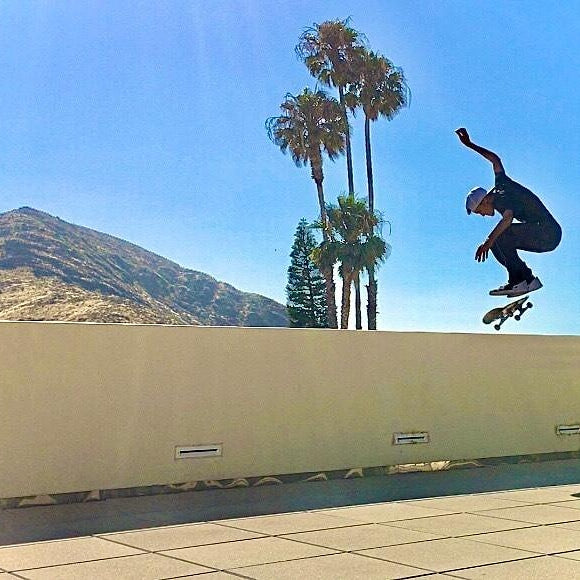 Skateboarding Tricks in Newbury Park, Cali with Jim Bates - Part II