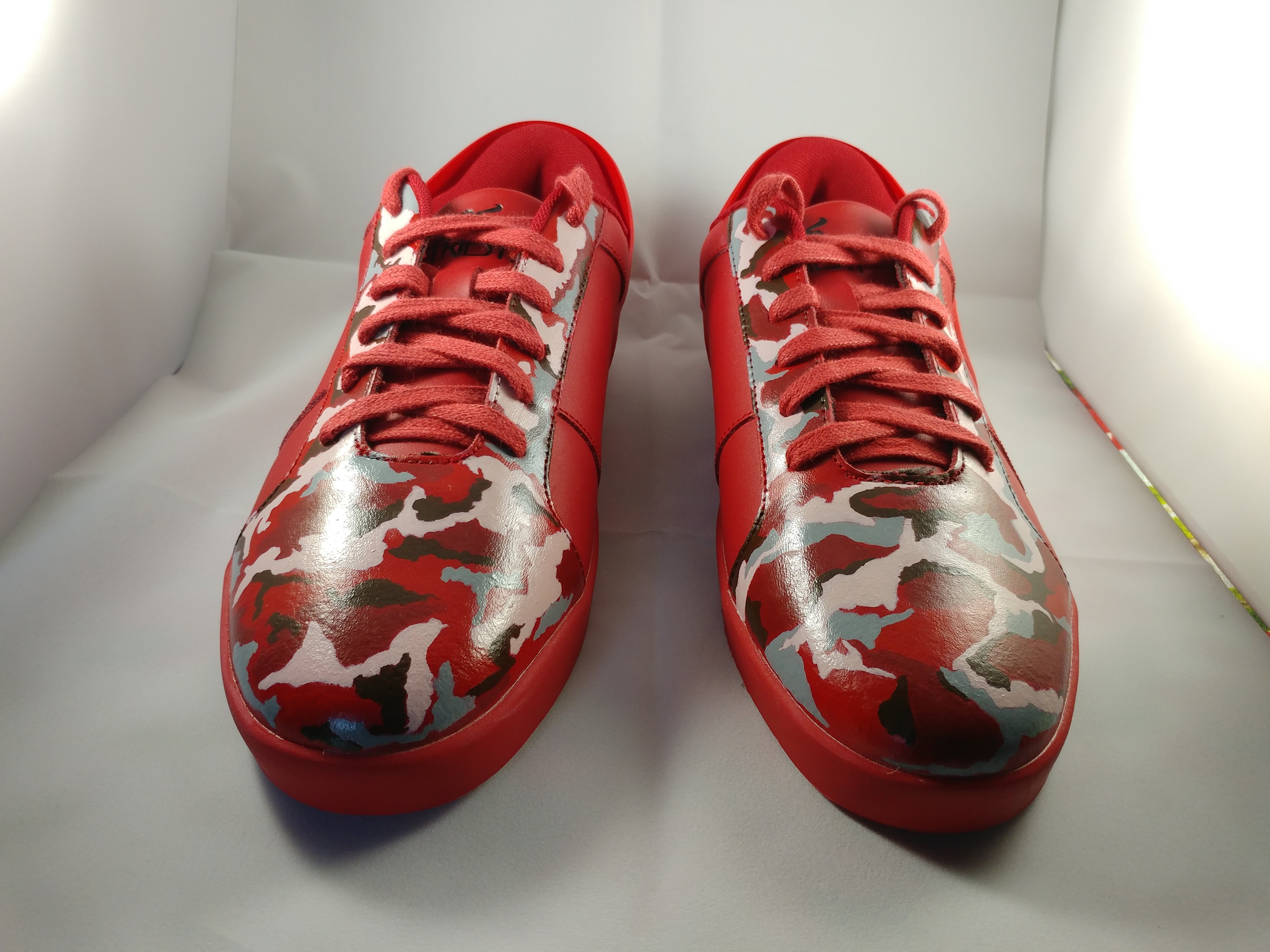 Triesti shoes: Red Camo